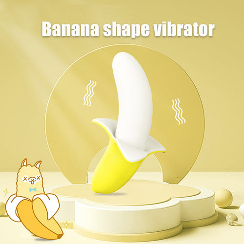Banana Vibrating Dildos Female Masturbation G-spot Vibrator