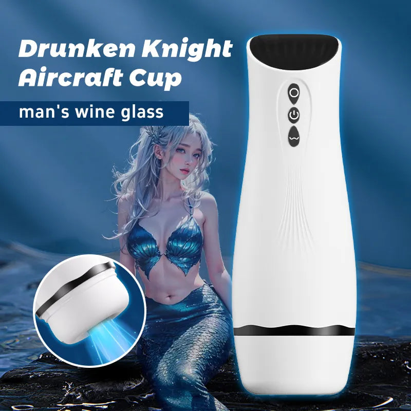 9-Frequency Vibration For Sucking Men’s Electric Airplane Male Stroker