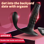 2026 New UXOL Anal Vibrators 3 Thrusting & 9 Vibrating Wireless Remote Control,  IPX7 Waterproof Prostate Massager Adult Toys