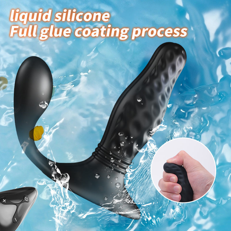 2026 New UXOL Anal Vibrators 3 Thrusting & 9 Vibrating Wireless Remote Control,  IPX7 Waterproof Prostate Massager Adult Toys