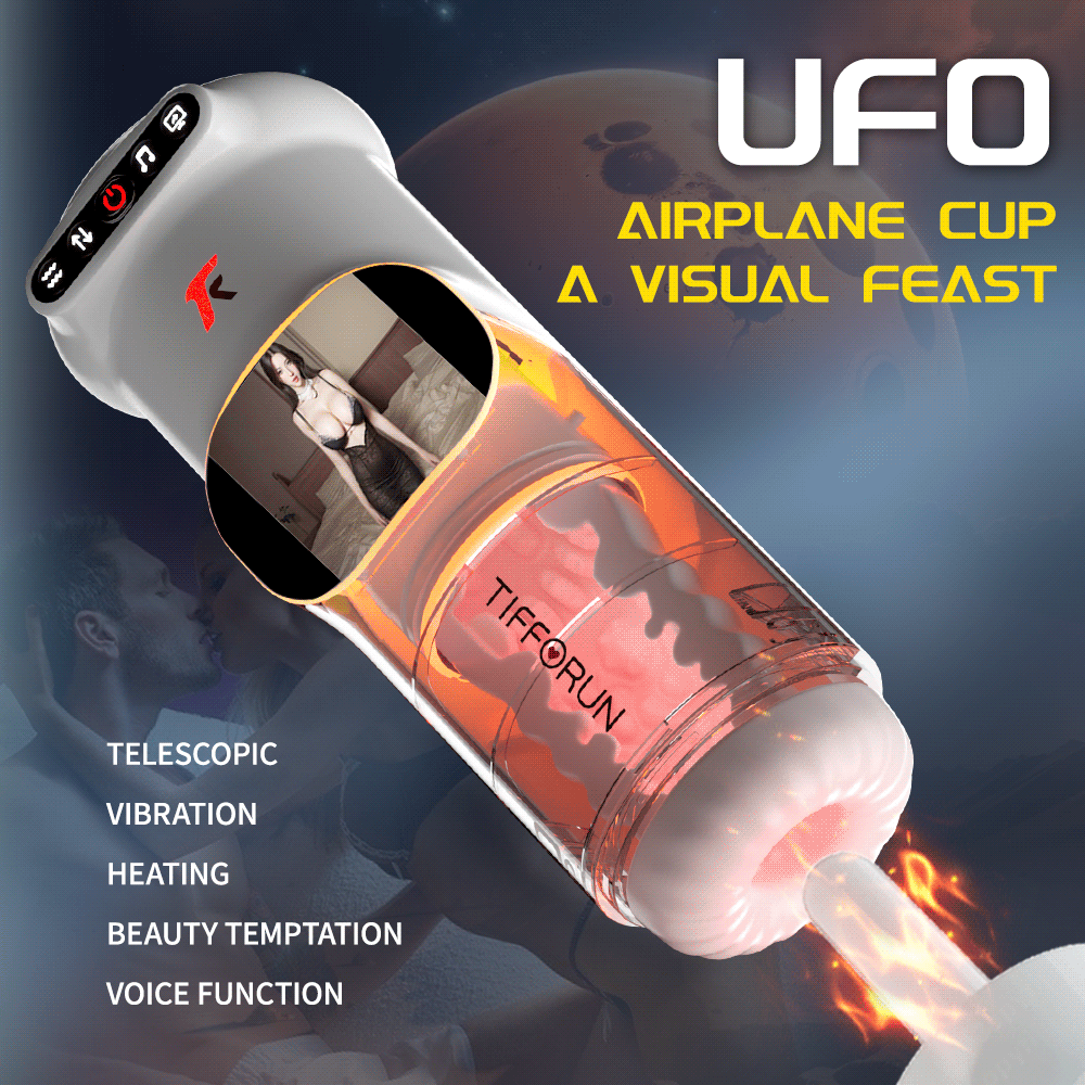2026 New Stroker Uxol Heating 9 Vibration & 9 Thrusting Male Stroker with Moan Function, Full LCD Display Uxolclub Sex Toys for Men