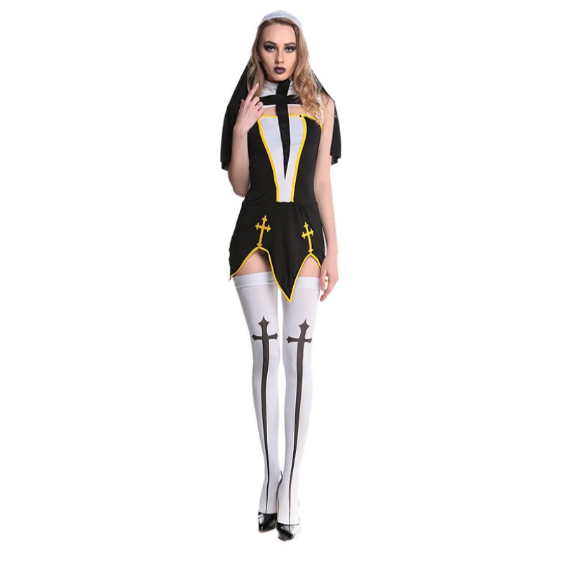 Halloween Nun Uniform Sexy Lingerie