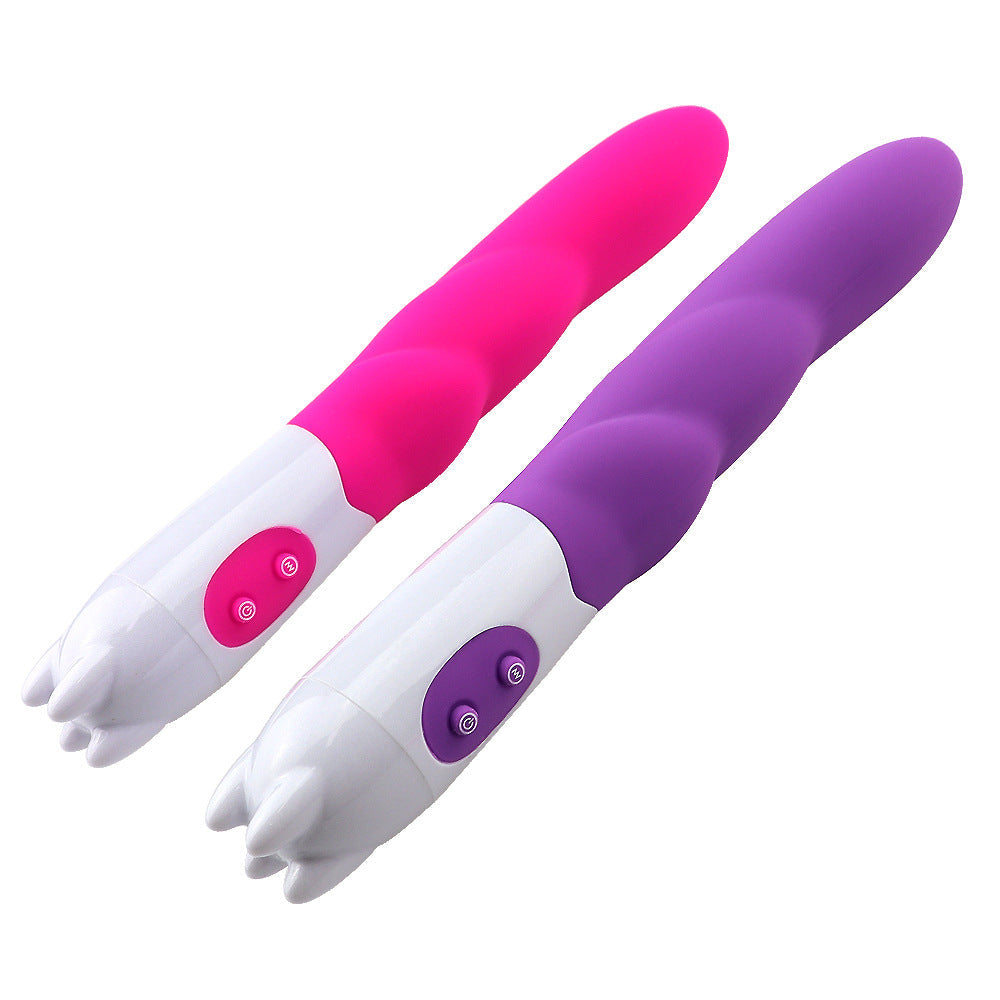 Threaded Silicone AV Vibrator
