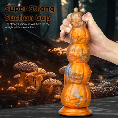 Halloween Pumpkin Head Skull Butt Plug