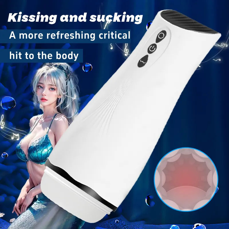 9-Frequency Vibration For Sucking Men’s Electric Airplane Male Stroker