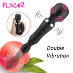 10 Frequency Double Vibrating Masturbation Butt Plug