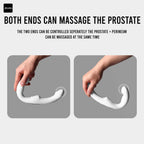Heated Dual Impact  Version Prostate Vibrator