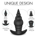 Silicone Anal Plug Bullet Anal Massager Vibrating Anal Plug