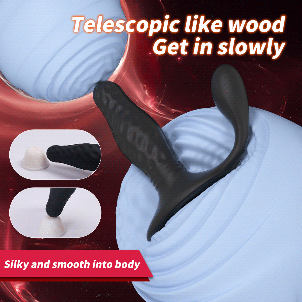 2026 New UXOL Anal Vibrators 3 Thrusting & 9 Vibrating Wireless Remote Control,  IPX7 Waterproof Prostate Massager Adult Toys