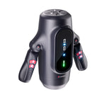 2026 Newest Male Handheld Stroker With 9 Telescopic Vibration LED Display Intelligent Heating Voice