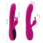 16-Mode Rabbit Vibrator| Waterproof Silicone Vibrating Dildos