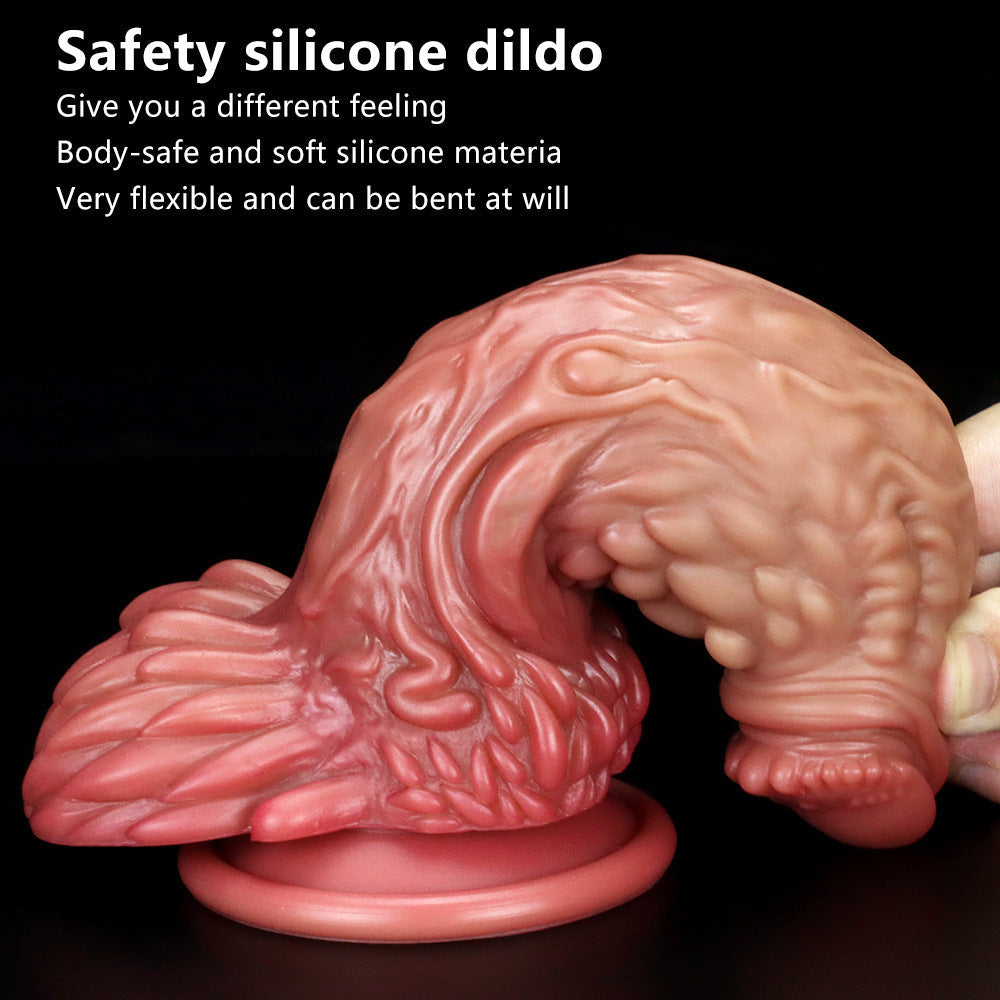 New Special-Shaped Silicone Giant Dildo