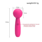10 Frequency Mini Rechargeable Bullet Vibrator