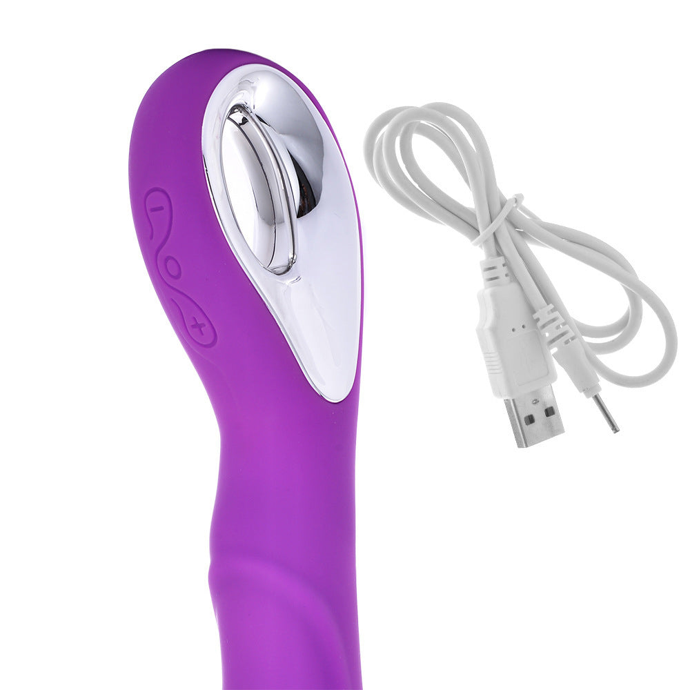 10 Frequency G-Spot vibration Rechargeable Vibrating Dildo