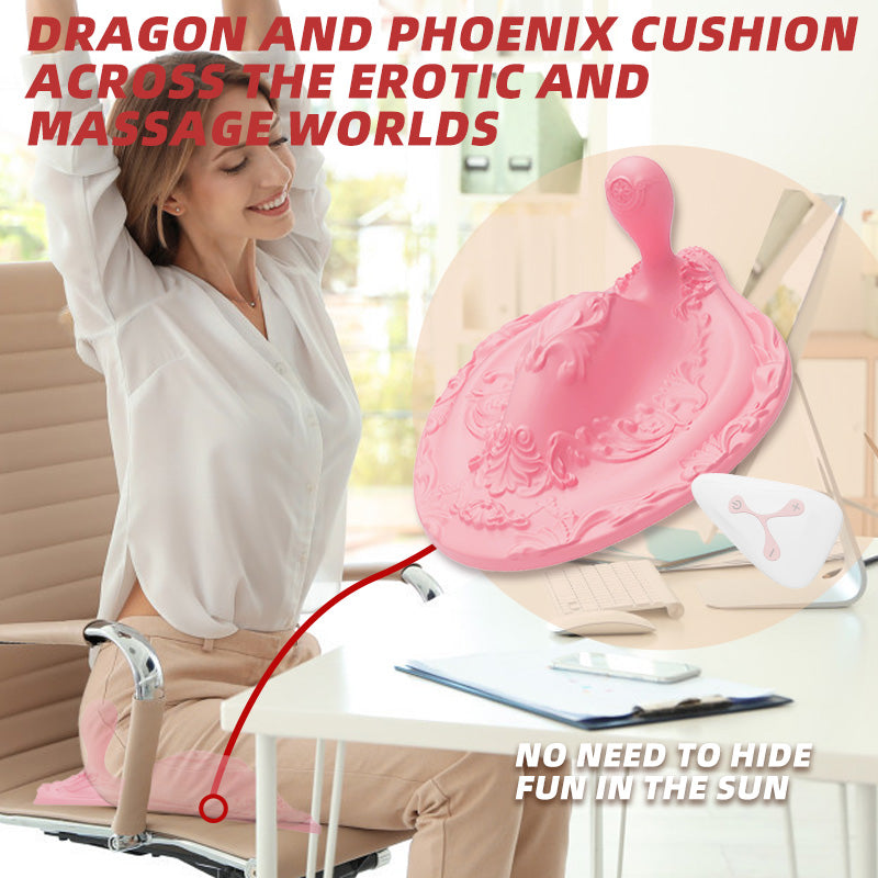 2026 New Anal Massager Dragon And Phoenix Pad Vibration Massager For Men And Women