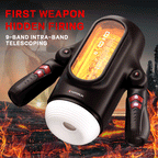 2026 Newest Male Handheld Stroker With 9 Telescopic Vibration LED Display Intelligent Heating Voice