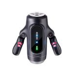 2026 Newest Male Handheld Stroker With 9 Telescopic Vibration LED Display Intelligent Heating Voice