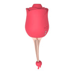 10 Vibrations Rose Suction Vibrator Masturbation Massager