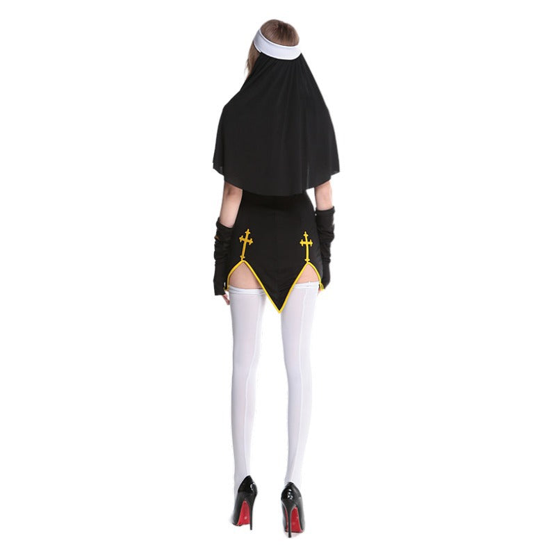 Halloween Nun Uniform Sexy Lingerie