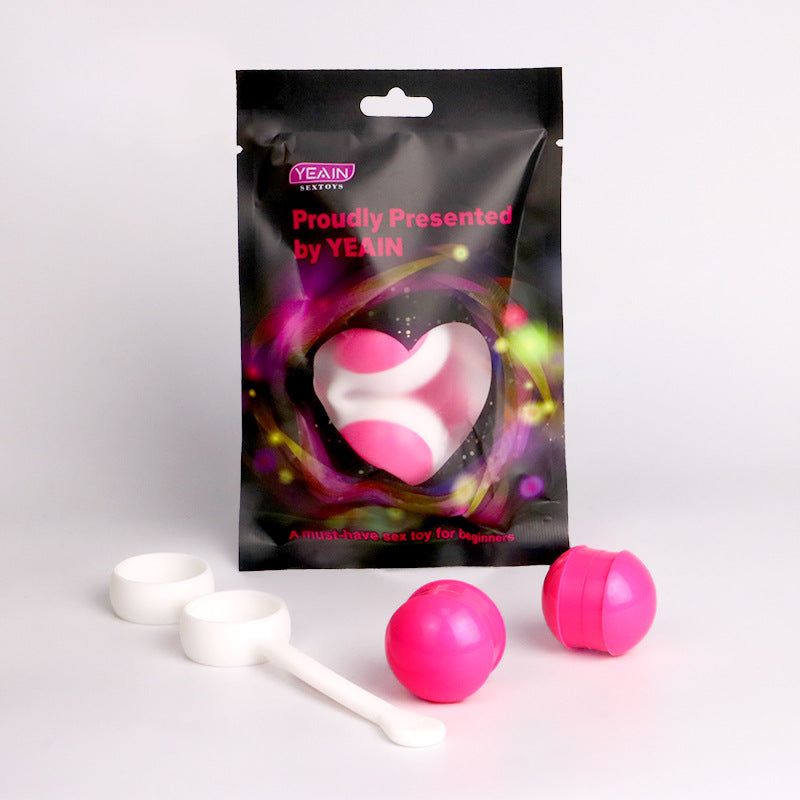 Dumbbell Ball Workout Female Masturbator