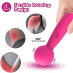 10 Frequency Mini Rechargeable Bullet Vibrator
