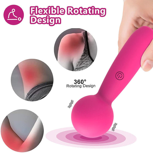 10 Frequency Mini Rechargeable Bullet Vibrator