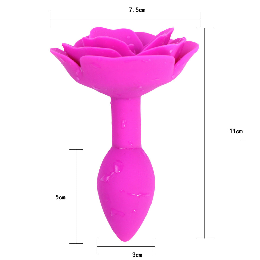 Rose Pink Butt Plug Cone Butt Plug
