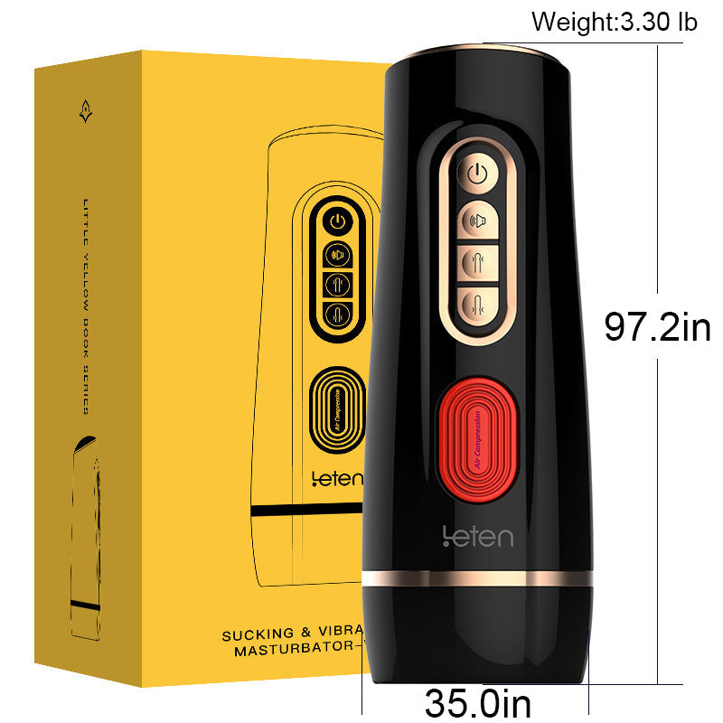 Leten 7 Vibrating Stroker Cup with Peristaltic Pinch Suction Pronunciation