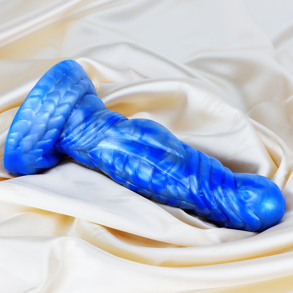 Mixed Color Liquid Silicone Artificial Dildo