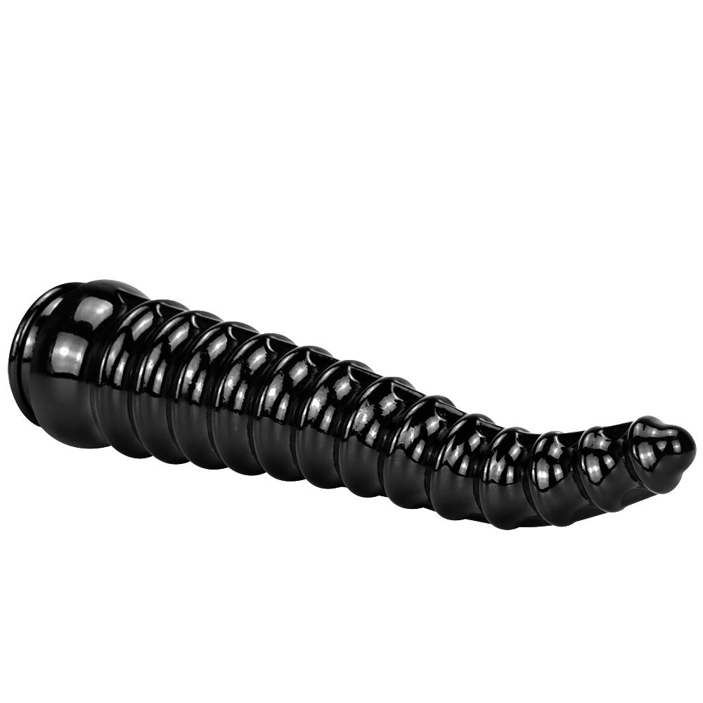 13 Inch Special Shaped Pointed Anal Plug Silicone Realistic Huge Dildo