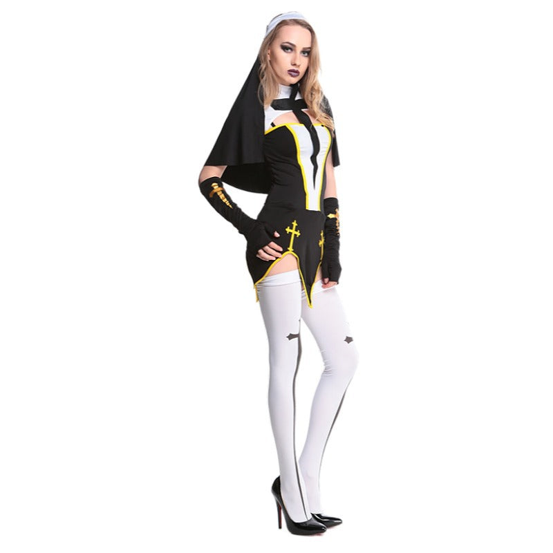 Halloween Nun Uniform Sexy Lingerie