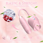 Clit Vibrator Nipple Sucker Vibrating Tongue