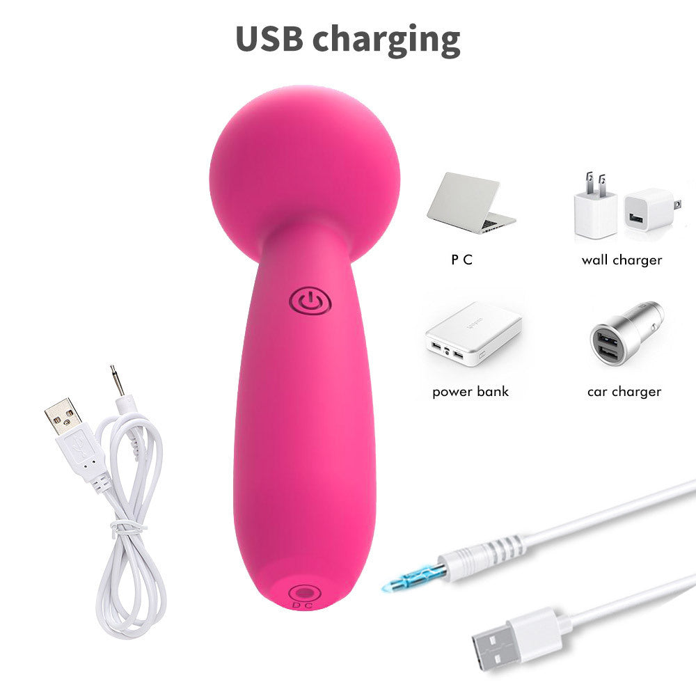 10 Frequency Mini Rechargeable Bullet Vibrator