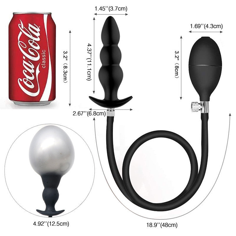 Pull Bead Lnflatable Lnflatable Anal Expander