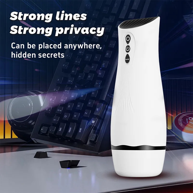 9-Frequency Vibration For Sucking Men’s Electric Airplane Male Stroker