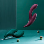 Bendable G-Spot Vibrator Sucking Tongue Licking Waterproof