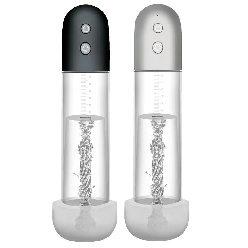 StormThrust  Electric Penis Vacuum Pump Men's Booster Vacuum Pump 3D Textured Penis Enlarge Air Pressure Device Enlargement Extend Pump