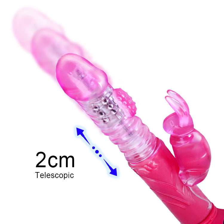 Rabbit Vibrators and Rotating Telescopic Dildo | Shake Dildo