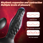 2026 New UXOL Anal Vibrators 3 Thrusting & 9 Vibrating Wireless Remote Control,  IPX7 Waterproof Prostate Massager Adult Toys
