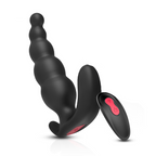 Silicone Thrusting Butt Plug Remote Vibrating Prostate Dildo