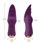 10 Frequency Nipple Vibrator Petal Flapping Clit Licking