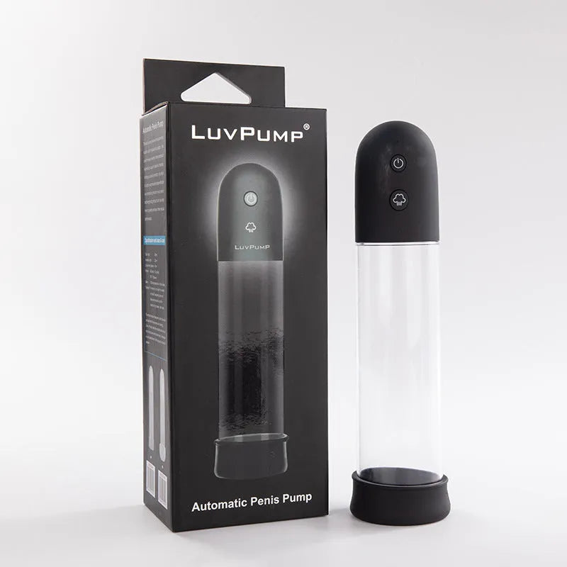 StormThrust  Electric Penis Vacuum Pump Men's Booster Vacuum Pump 3D Textured Penis Enlarge Air Pressure Device Enlargement Extend Pump