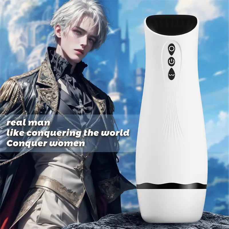 9-Frequency Vibration For Sucking Men’s Electric Airplane Male Stroker