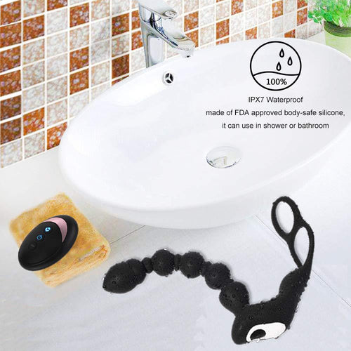 Back Court Sierra Beads 10 Frequency Anal Plug