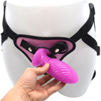 Small Threaded Butt Plug Lesbian Wearable Dildo
