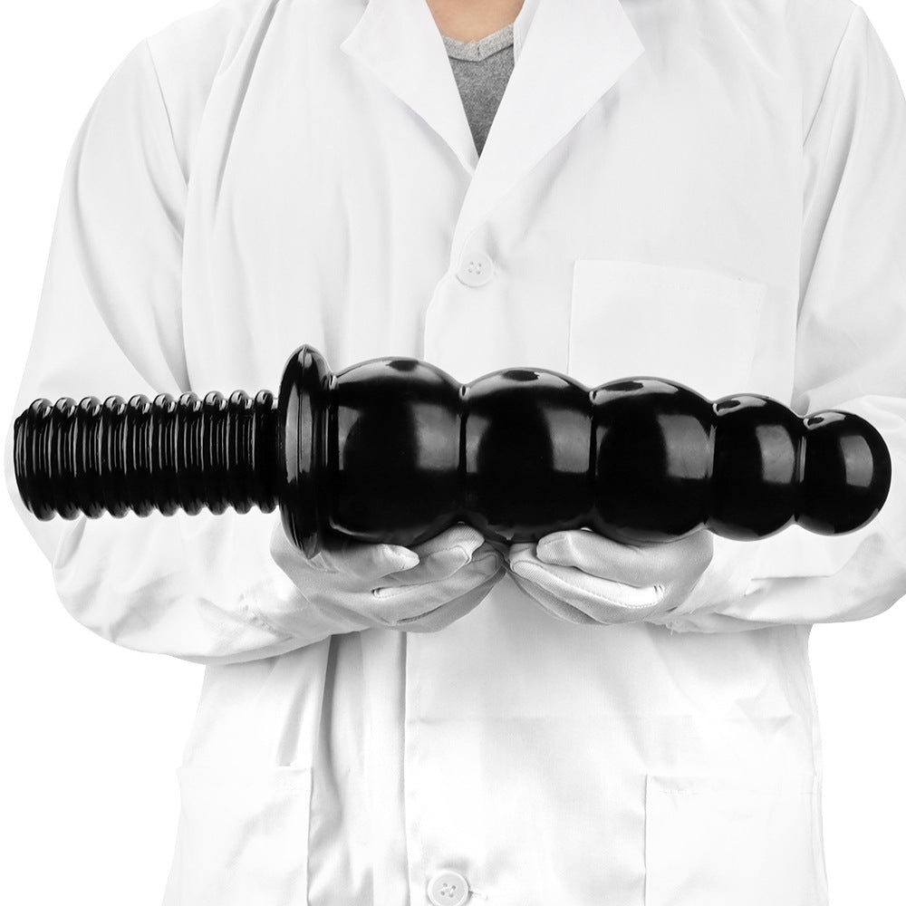Hand-Held Simulated Female Penis Dildo With Realistic Texture