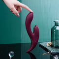 Bendable G-Spot Vibrator Sucking Tongue Licking Waterproof
