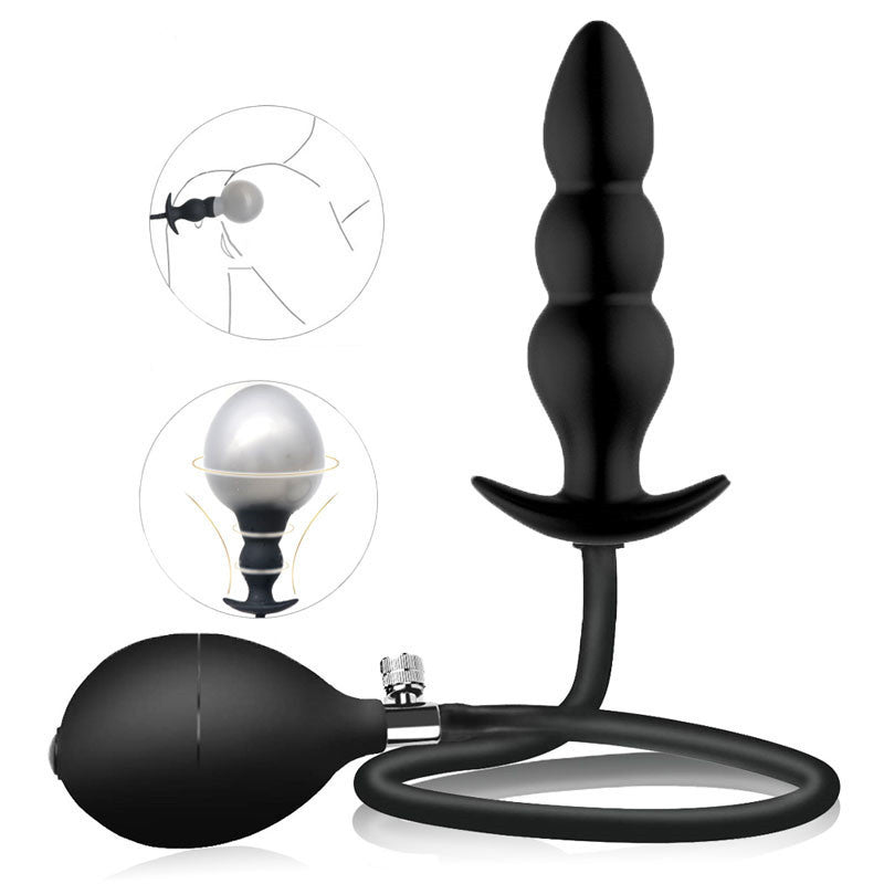 Pull Bead Lnflatable Lnflatable Anal Expander
