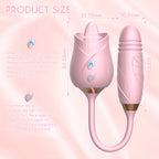 Clit Vibrator Nipple Sucker Vibrating Tongue