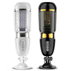 UNIMAT Beck II Automatic Telescopic Stroker Cup with 37.6°heating Female Voice Realistic Textured Ultra-Soft with Suction Base